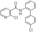 structure of CAS# 188425-85-6, Boscalid;2-Chloro-N-(4'-chlorobiphenyl-2-yl)nicotinamide