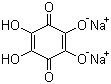 structure of CAS# 1887-02-1, Tetrahydroxyquinone disodium salt;2,3,5,6-Tetrahydroxy-2,5-cyclohexadiene-1,4-dione sodium salt