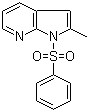 structure of CAS# 189089-83-6, 2-Methyl-1-(phenylsulfonyl)-1H-pyrrolo[2,3-b]pyridine