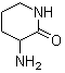 结构式 CAS# 1892-22-4, 3-氨基-2-哌啶酮