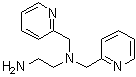 N,N-Bis(2-pyridylmethyl)ethylenediamine molecular structure (CAS 189440-33-3)