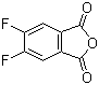 structure of CAS# 18959-30-3, 4,5-Difluorophthalic anhydride;5,6-difluoro-1,3-Isobenzofurandione