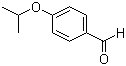 structure of CAS# 18962-05-5, 4-(Isopropyloxy)benzaldehyde;4-(1-Methylethoxy)benzaldehyde; 4-(Propan-2-yloxy)benzaldehyde; 4-Isopropoxybenzaldehyde; 4-[(1-Methylethyl)oxy]benzaldehyde; NSC 69072; p-(Isopropyloxy)benzaldehyde; p-Isopropoxybenzaldehyde