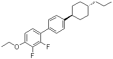 4-Ethoxy-2,3-difluoro-4'-(trans-4-propylcyclohexyl)-1,1'-biphenyl molecular structure (CAS 189750-98-9)