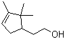 2,2,3-Trimethylcyclopent-3-ene-1-ethanol molecular structure (CAS 1901-38-8)