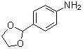 结构式 CAS# 19073-14-4, 4-氨基苯甲醛乙二缩醛