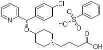 Bepotastine besilate molecular structure (CAS 190786-44-8)