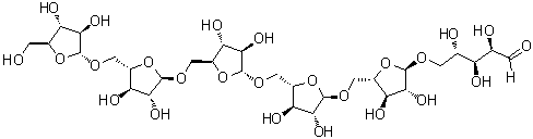 Arabinohexaose molecular structure (CAS 190852-26-7)