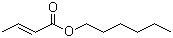 structure of CAS# 19089-92-0, Hexyl trans-2-butenoate;Crotonic acid hexyl ester