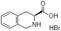 结构式 CAS# 190961-15-0, (S)-1,2,3,4-四氢-3-异喹啉羧酸氢溴酸盐