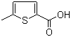 structure of CAS# 1918-79-2, 5-Methyl-2-thiophenecarboxylic acid