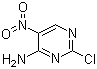 结构式 CAS# 1920-66-7, 2-氯-4-氨基-5-硝基嘧啶