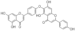 Hinokiflavone molecular structure (CAS 19202-36-9)