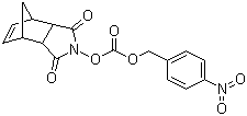 structure of CAS# 193269-82-8, PNZ-ONb;3a,4,7,7a-Tetrahydro-2-[[[(4-nitrophenyl)methoxy]carbonyl]oxy]-4,7-methano-1H-isoindole-1,3(2H)-dione