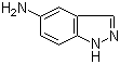 结构式 CAS# 19335-11-6, 5-氨基吲唑