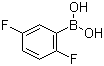 structure of CAS# 193353-34-3, 2,5-Difluorophenylboronic acid;2,5-Difluorobenzeneboronic acid