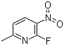 structure of CAS# 19346-45-3, 2-Fluoro-6-methyl-3-nitropyridine;2-Fluoro-3-nitro-6-picoline