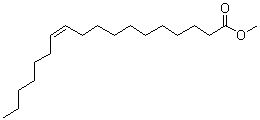 cis-11-Octadecenoic acid methyl ester molecular structure (CAS 1937-63-9)