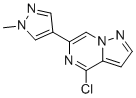 结构式 CAS# 1940180-18-6, 4-氯-6-(1-甲基-1H-吡唑-4-基)吡唑并[1,5-a]吡嗪