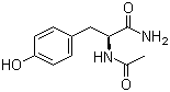 结构式 CAS# 1948-71-6, N-乙酰基-L-酪氨酰胺