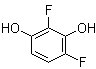 structure of CAS# 195136-71-1, 2,4-Difluororesorcinol;2,4-Difluoro-1,3-benzenediol