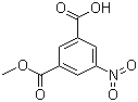 structure of CAS# 1955-46-0, Methyl 5-nitroisophthalate;5-Nitroisophthalic acid monomethyl ester; mono-Methyl 5-nitroisophthalate