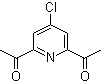 结构式 CAS# 195967-10-3, 2,6-二乙酰基-4-氯吡啶