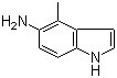 4-Methyl-5-aminoindole molecular structure (CAS 196205-06-8)