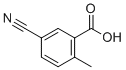 5-cyano-2-methylbenzoic acid molecular structure (CAS 1975-54-8)