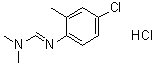 结构式 CAS# 19750-95-9, 氯苯脒单盐酸盐