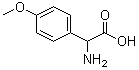 2-(4-Methoxyphenyl)glycine molecular structure (CAS 19789-59-4)