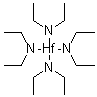 structure of CAS# 19824-55-6, Tetrakis(diethylamino)hafnium