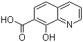 结构式 CAS# 19829-79-9, 8-羟基喹啉-7-甲酸