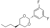 trans-5-Butyl-2-(3,5-difluorophenyl)-1,3-dioxane molecular structure (CAS 1983995-73-8)