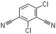 结构式 CAS# 19846-21-0, 2,4-二氯-1,3-苯二甲腈