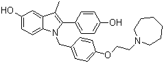 Bazedoxifene molecular structure (CAS 198481-32-2)