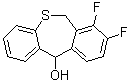 7,8-Difluoro-6,11-dihydrodibenzo[b,e]thiepin-11-ol molecular structure (CAS 1985607-83-7)
