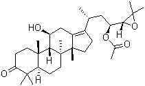 Alisol acetate B molecular structure (CAS 19865-76-0)