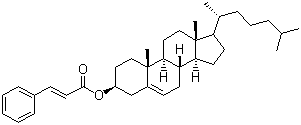 Cholesteryl cinnamate molecular structure (CAS 1990-11-0)