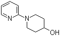 structure of CAS# 199117-78-7, 1-(Pyridin-2-yl)piperidin-4-ol;4-Hydroxy-1-(pyridin-2-yl)-piperidine