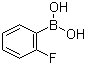 2-Fluorophenylboronic acid molecular structure (CAS 1993-03-9)