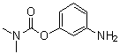 N,N-二甲基氨基甲酸 3-氨基苯基酯分子结构 (CAS 19962-04-0)