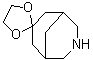 Spiro(7-azabicyclo[3.3.1]nonane-3,2'-[1,3]dioxolane) molecular structure (CAS 199874-18-5)
