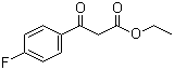 Ethyl 3-(4-fluorophenyl)-3-oxopropanoate molecular structure (CAS 1999-00-4)