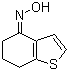6,7-Dihydrobenzo[b]thiophen-4(5H)-oneoxime molecular structure (CAS 19995-19-8)