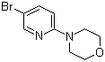 4-(5-溴吡啶-2-基)吗啉分子结构 (CAS 200064-11-5)