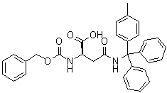 N-[(4-Methylphenyl)diphenylmethyl]-N2-[(phenylmethoxy)carbonyl]-D-asparagine molecular structure (CAS 200276-64-8)