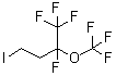 structure of CAS# 200501-96-8, 1,1,1,2-Tetrafluoro-4-iodo-2-(trifluoromethoxy)butane