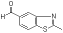 structure of CAS# 20061-46-5, 2-Methyl-5-benzothiazolecarboxaldehyde