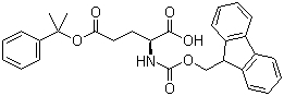 Fmoc-L-Glu(2-phenylisopropyloxy)-OH molecular structure (CAS 200616-39-3)